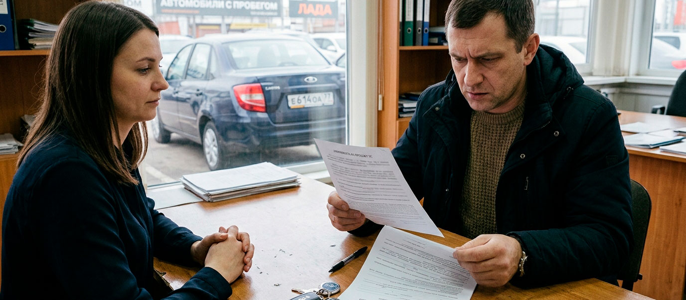 Проверка документов при дистанционной продаже автомобиля